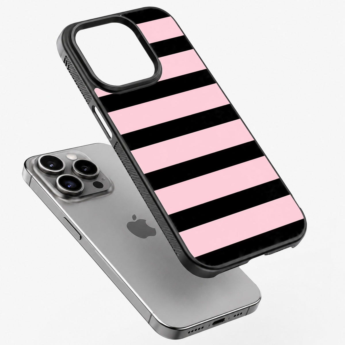 Bubblegum Stripe - Bumper Glass Case