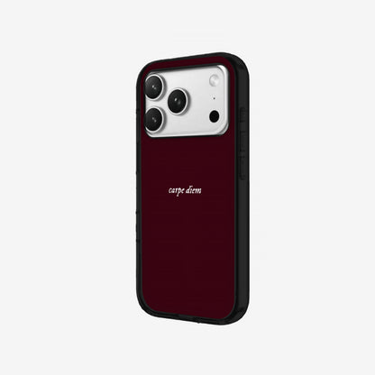 Carpe Diem - Black Silicone angled