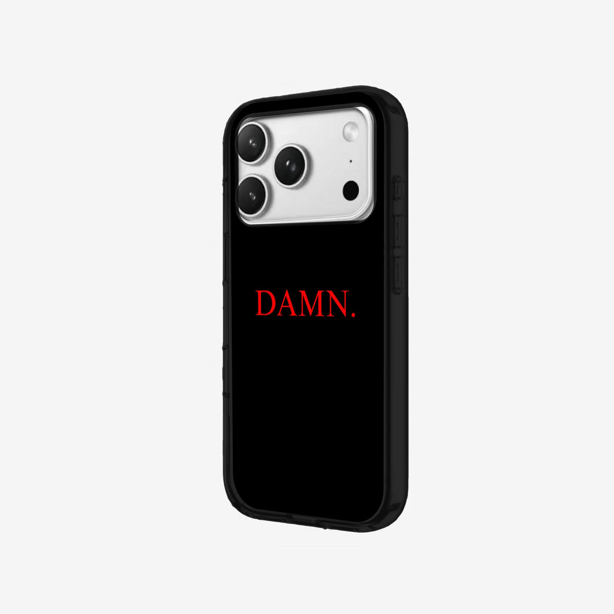 Damn - Black Silicone angled