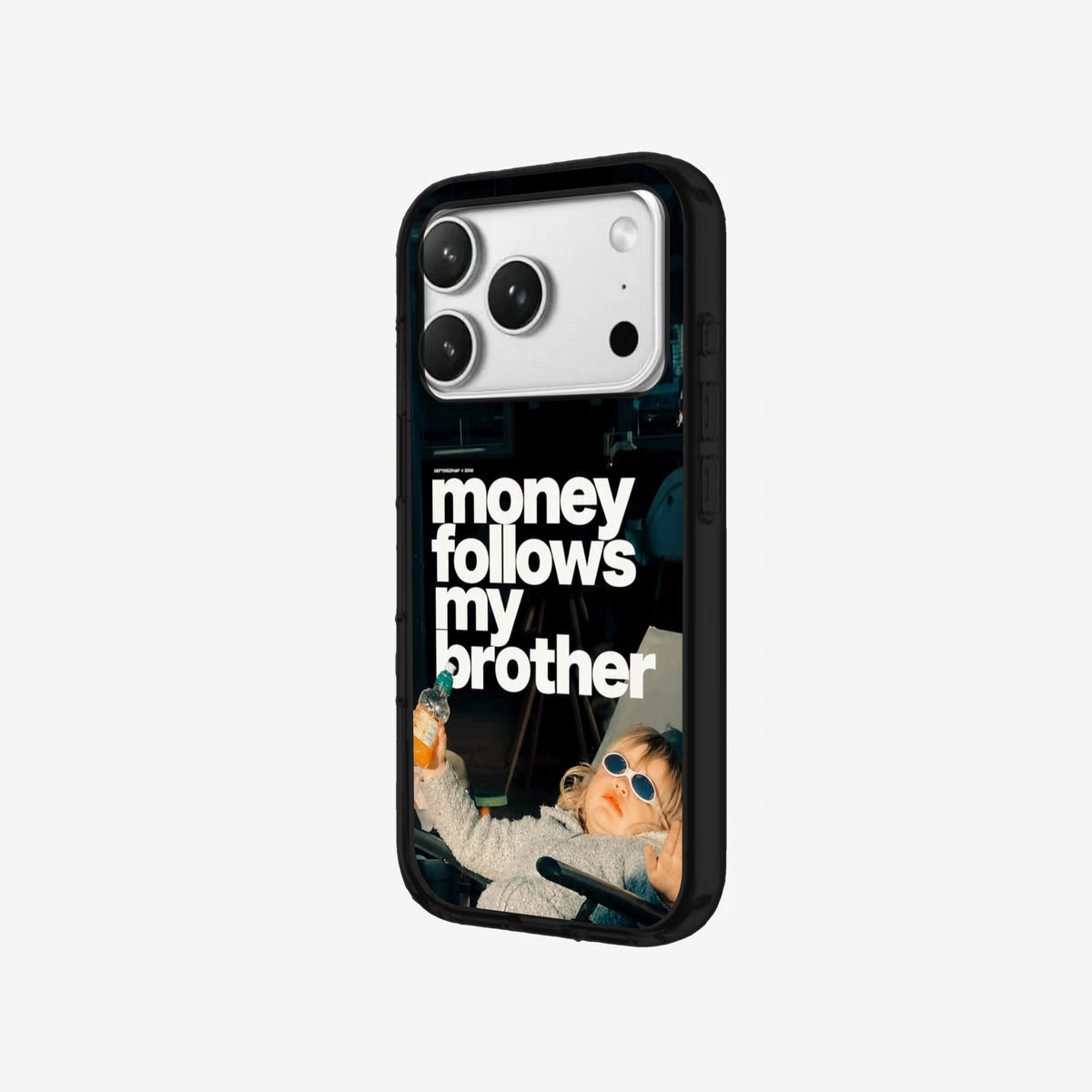 Brother - Black Silicone angled