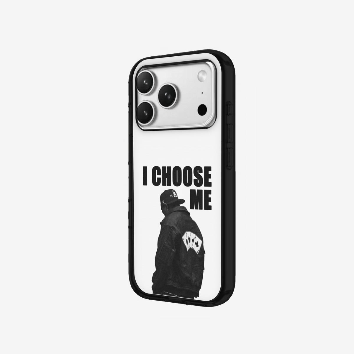 Choose Me - Black Silicone angled