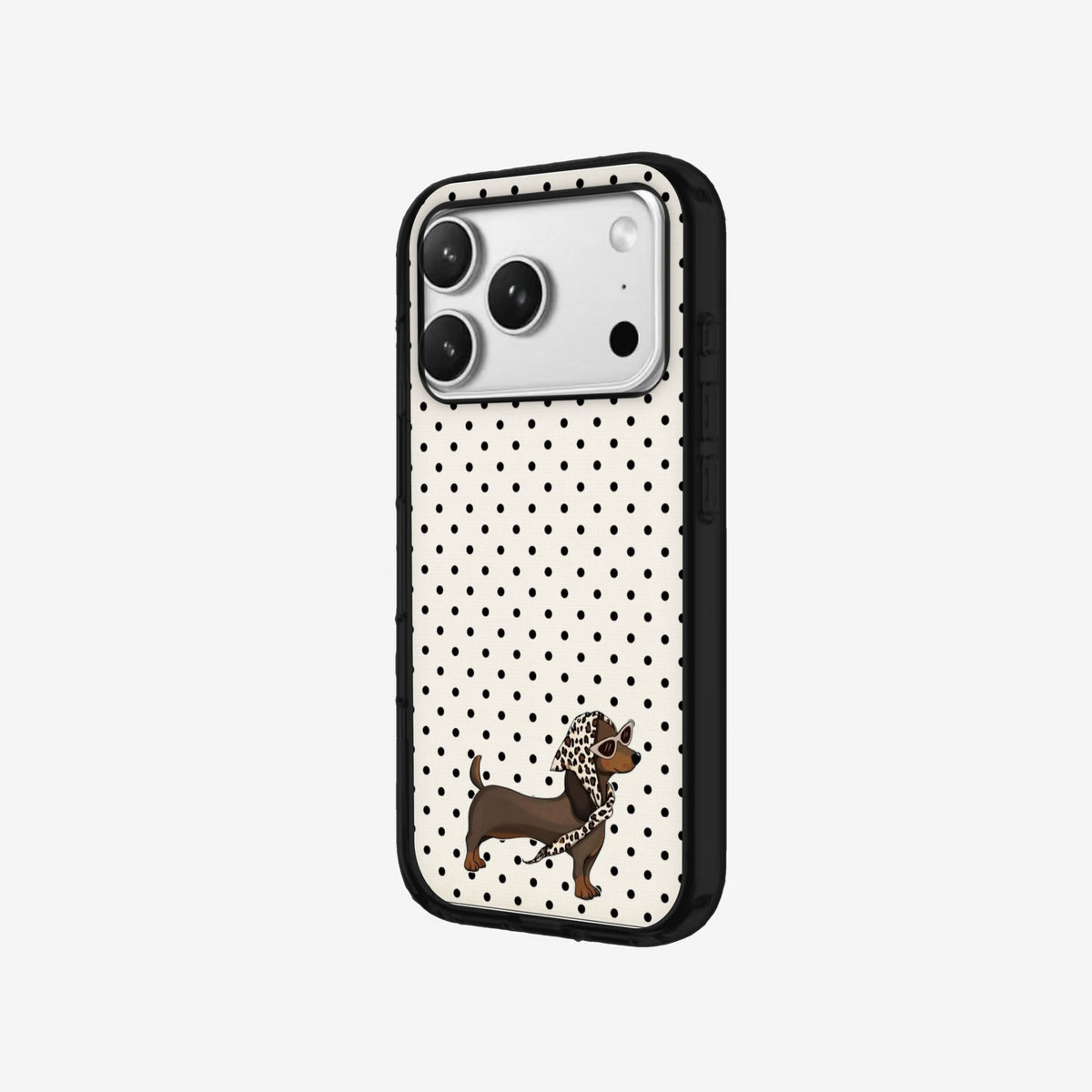 Doxie - Black Silicone angled