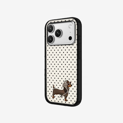 Doxie - Black Silicone angled