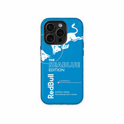 Sea Blue Edition Phone Case front view