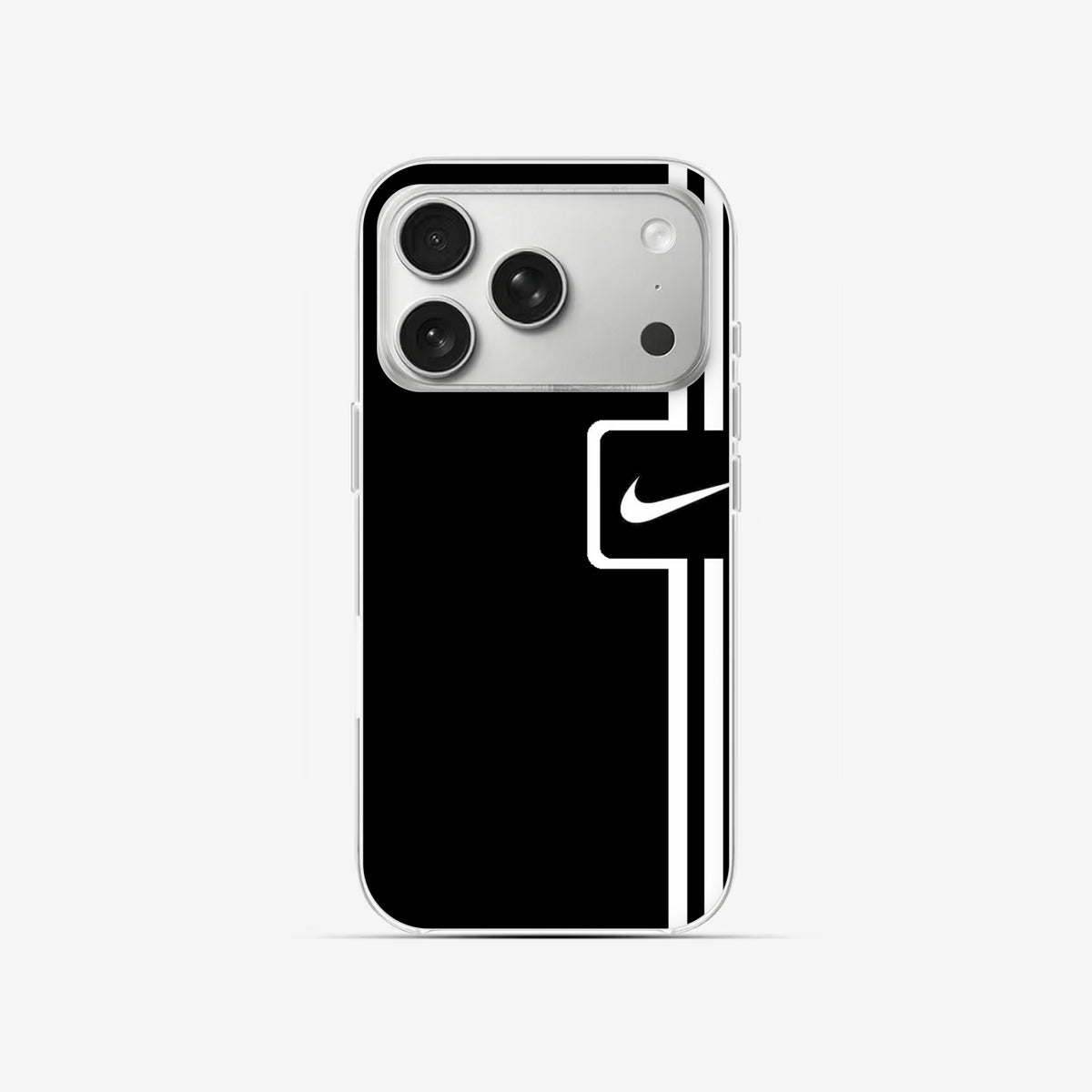 Side Stripe - Clear Silicone