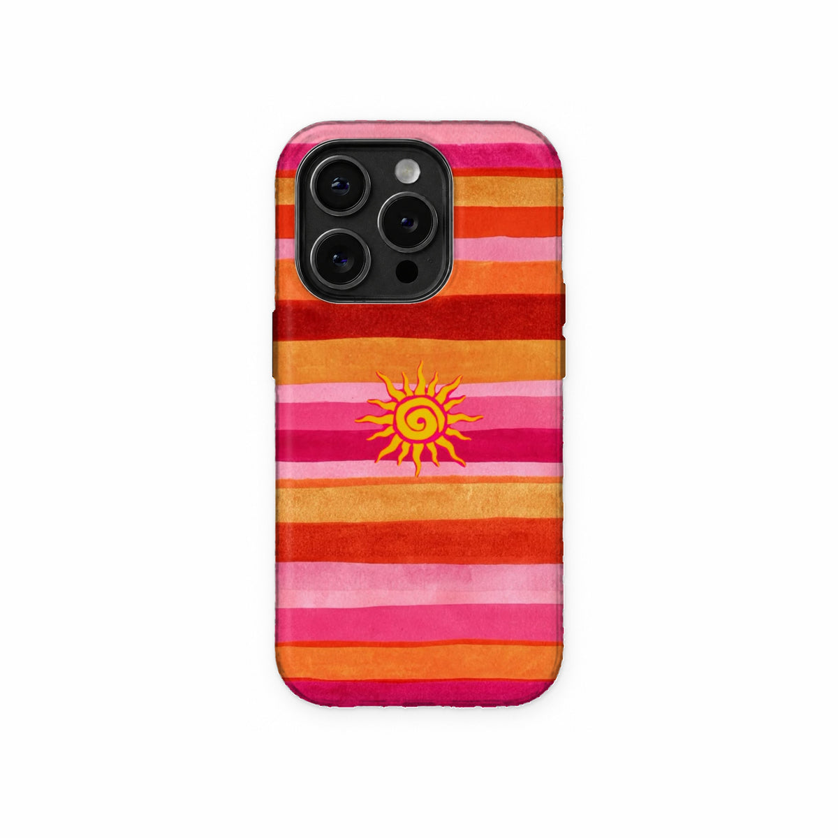 Sunny Stripes Phone Case front view