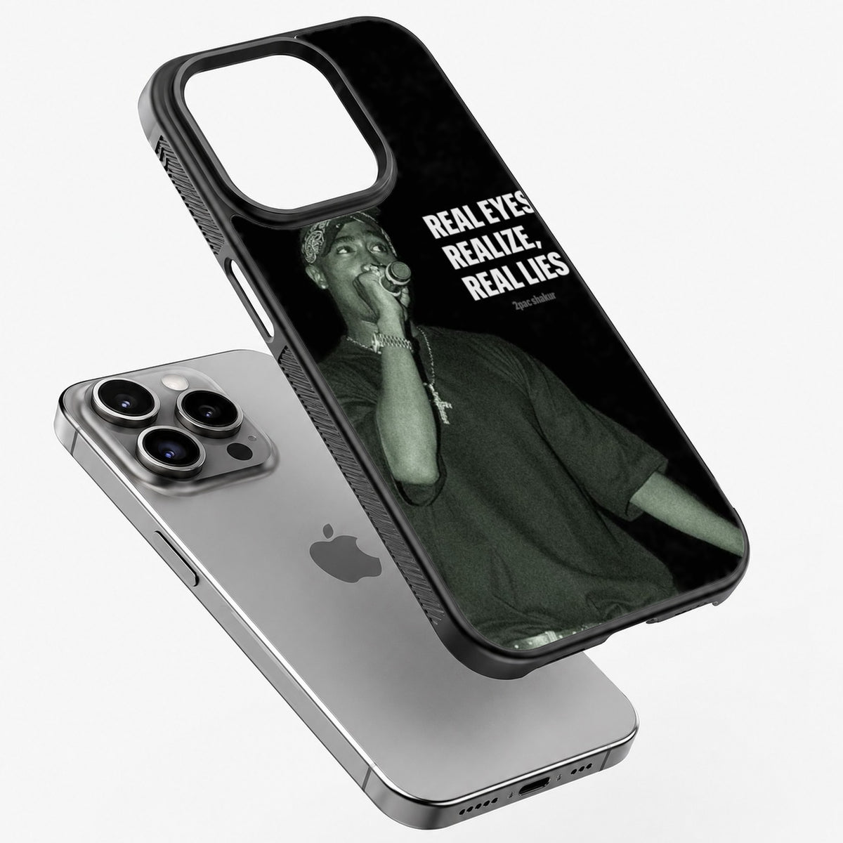Real Eyes - Bumper Glass Case