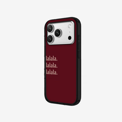 Lalala - Black Silicone angled