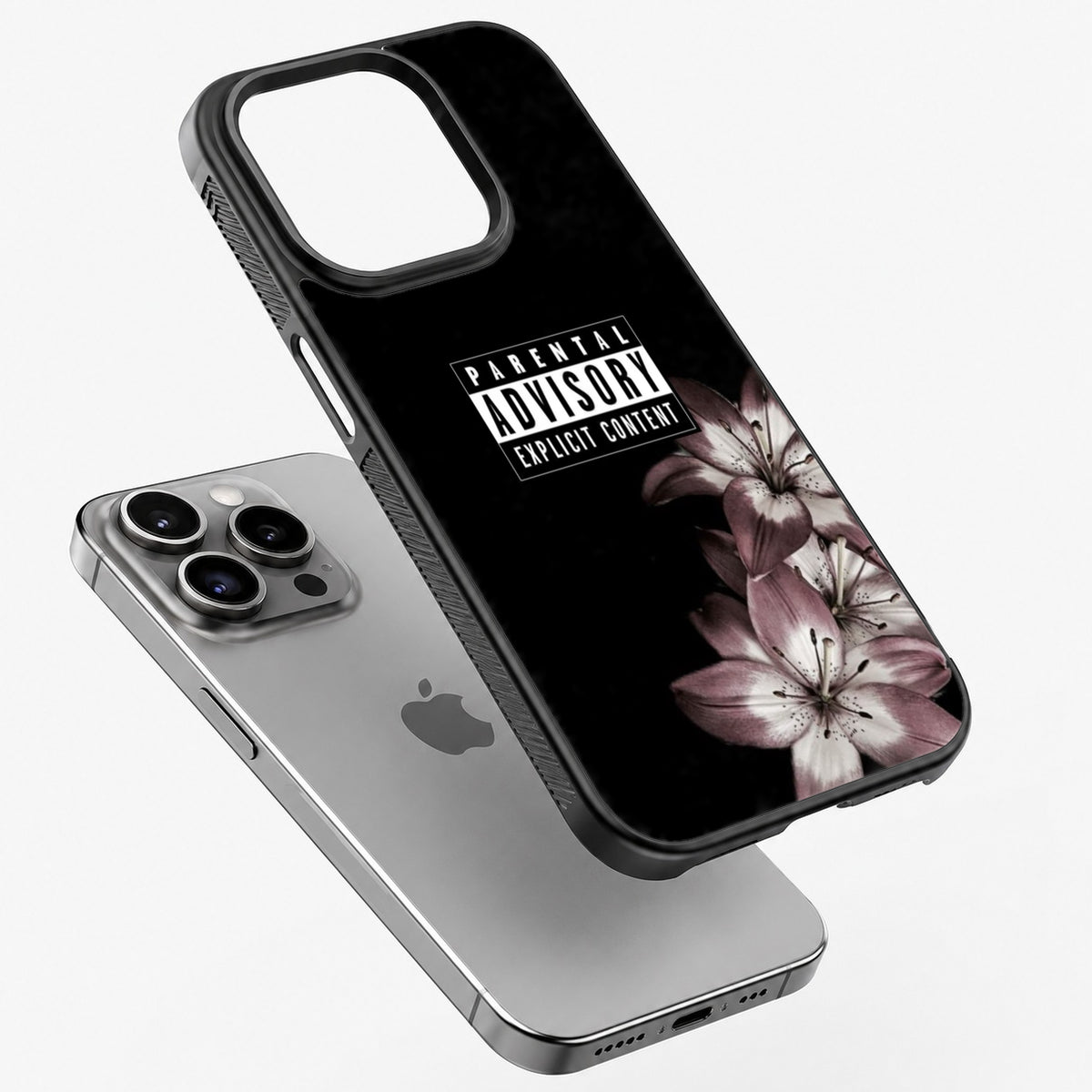 Lily Noir - Bumper Glass Case