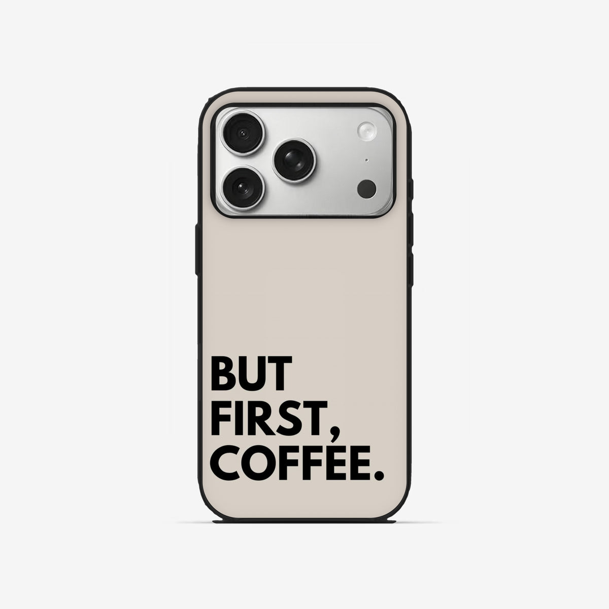 Coffee First - Black Silicone