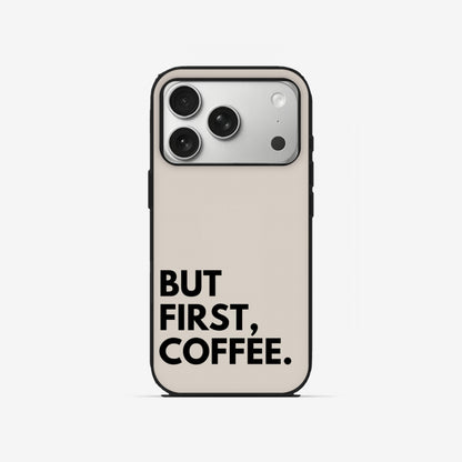 Coffee First - Black Silicone