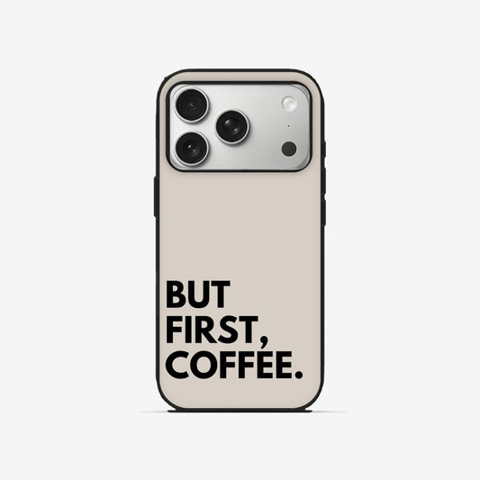 Coffee First - Black Silicone