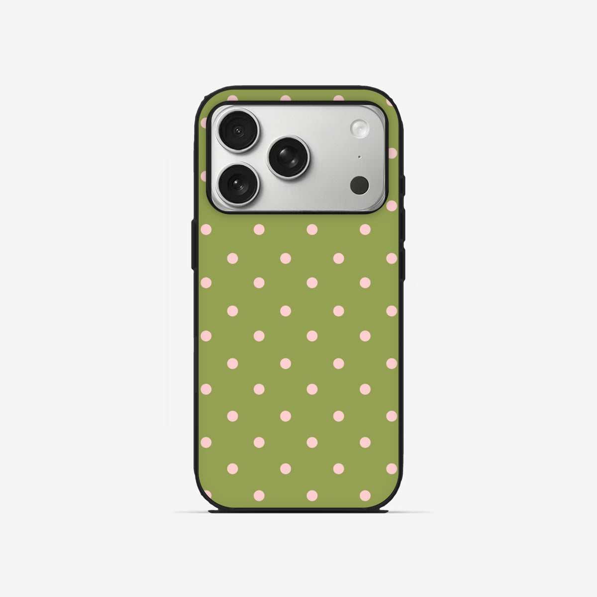 Olive Pop - Black Silicone