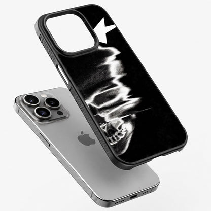 Skull Glitch - Bumper Glass Case