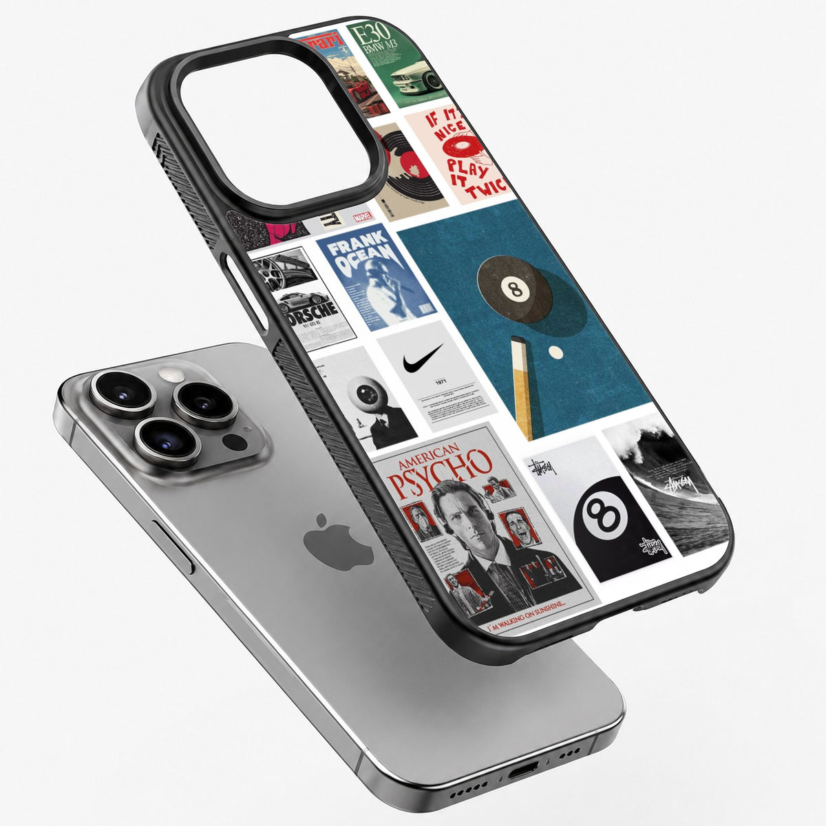 Pop Collage - Bumper Glass Case