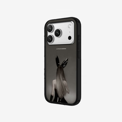 Bunny Ears - Black Silicone angled