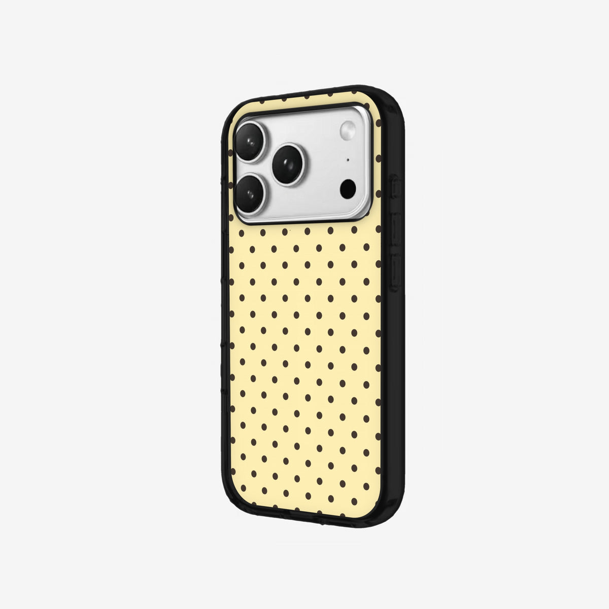 Butter Dots - Black Silicone angled