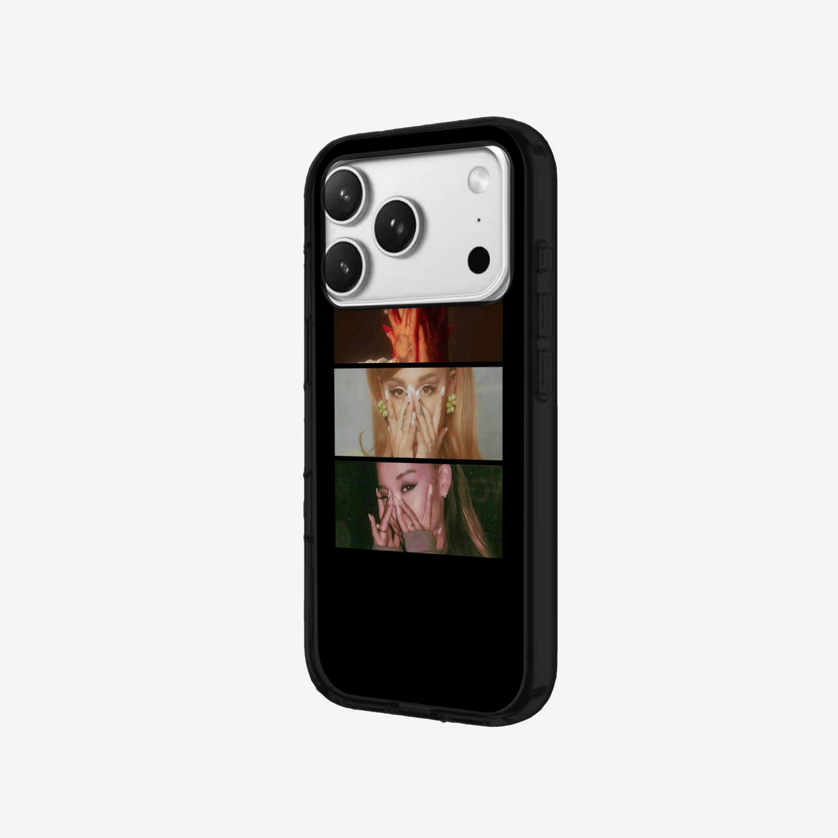 Film Strip - Black Silicone angled