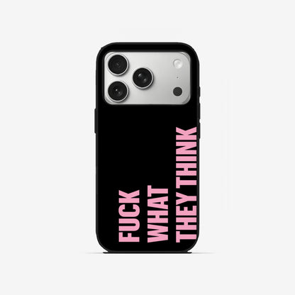 Think Pink - Black Silicone