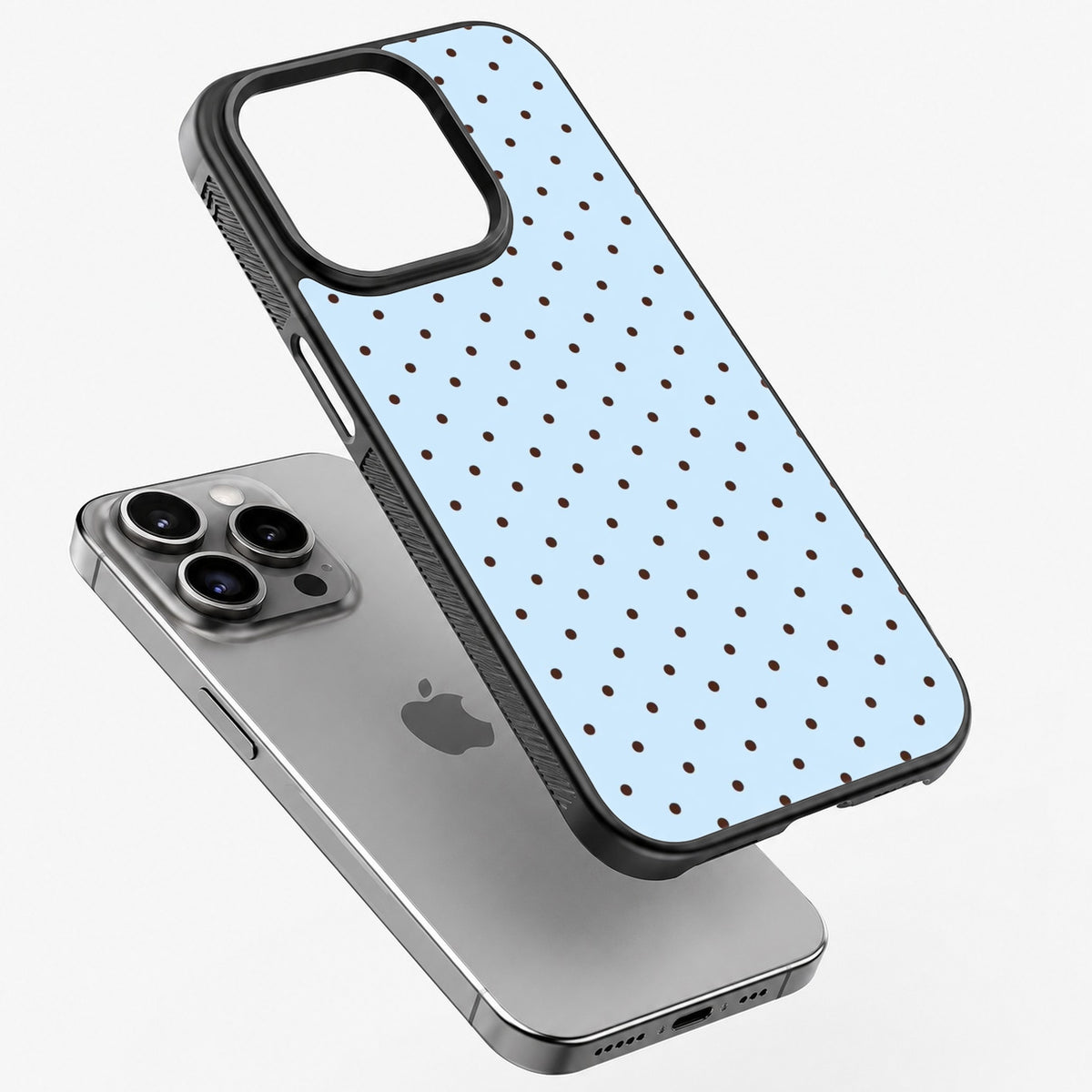 Sky Dots - Bumper Glass Case