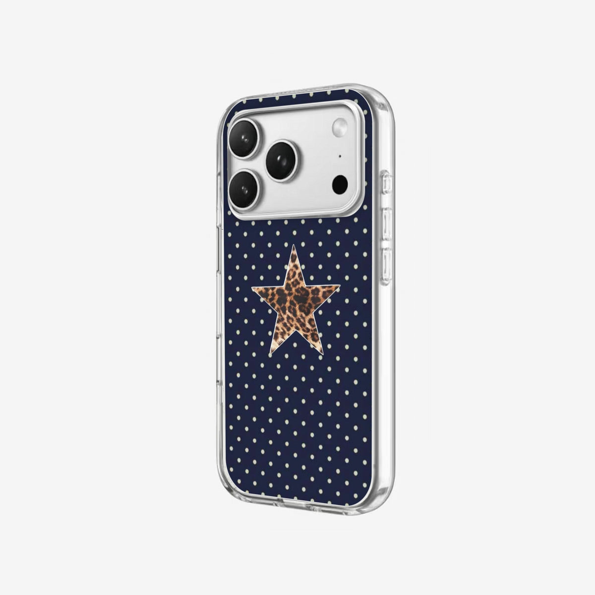 Leo Star - Clear Silicone angled