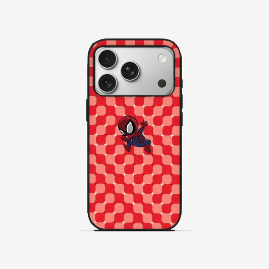 Red Ripple - Black Silicone