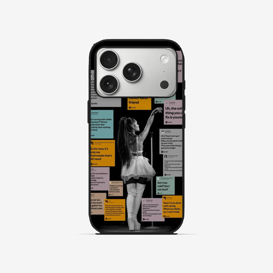 Sticky Notes - Black Silicone