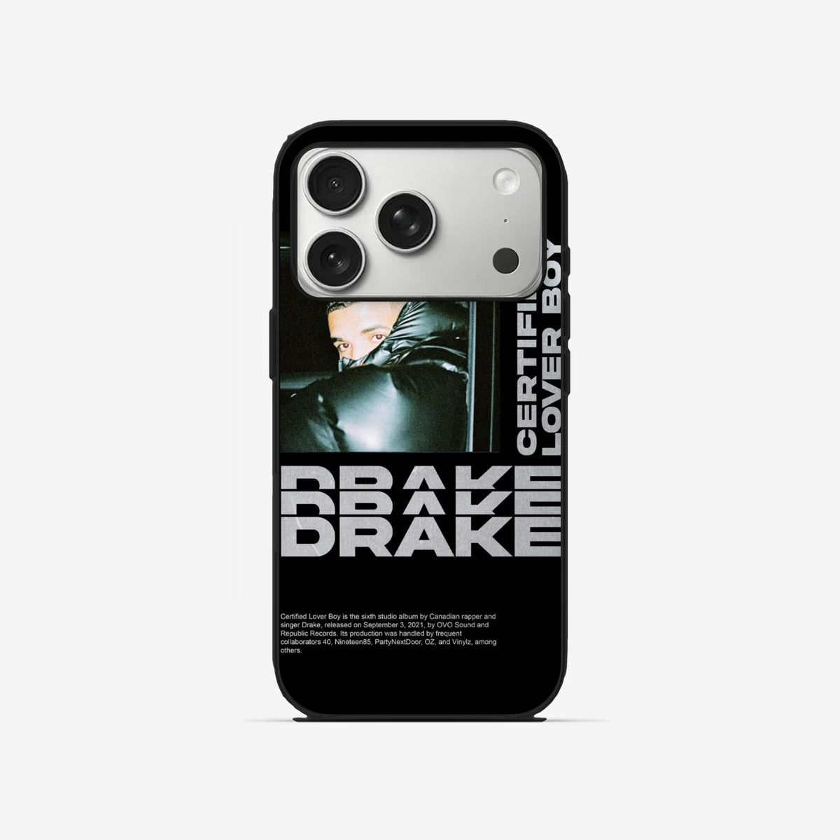 Chrome Type - Black Silicone