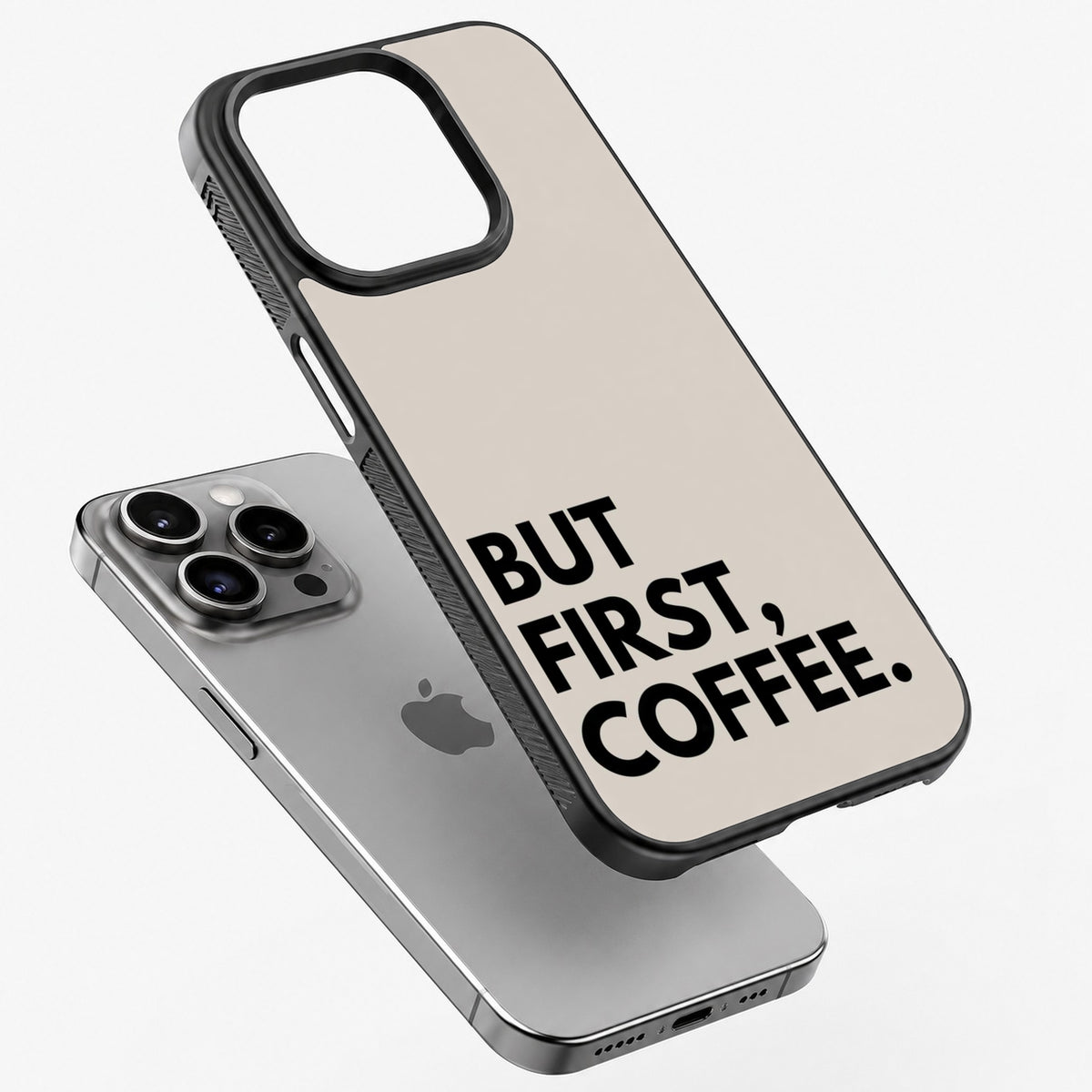 Coffee First - Bumper Glass Case