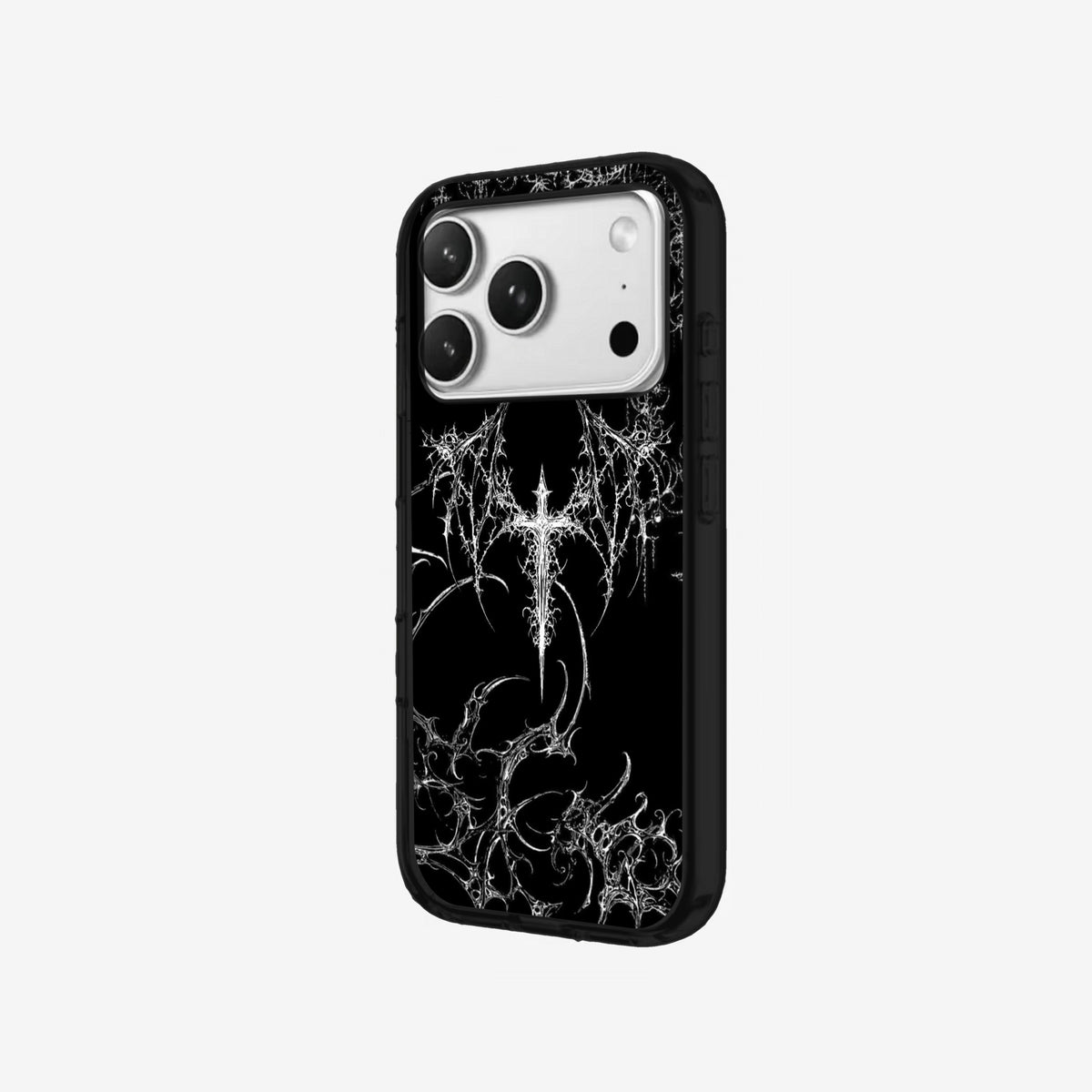 Dark Wings - Black Silicone angled