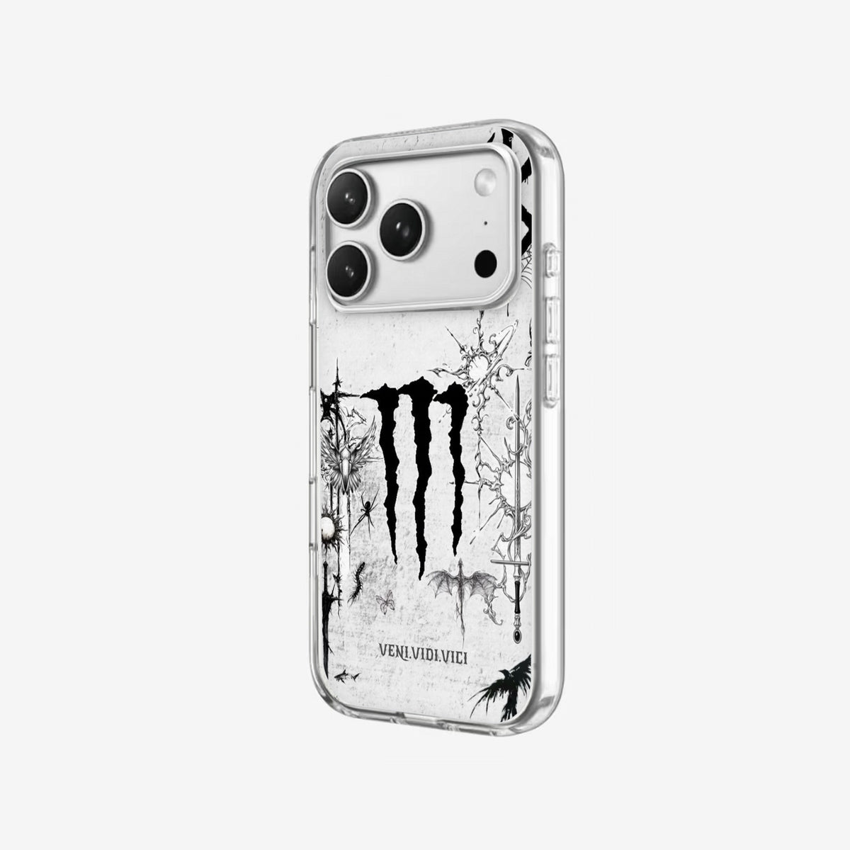 Veni Vidi - Clear Silicone angled