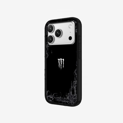 Claw Mark - Black Silicone angled