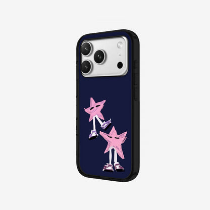 Star Walkers - Black Silicone angled