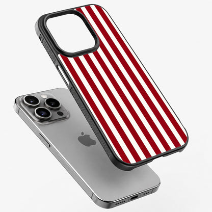 Ruby Stripe - Bumper Glass Case