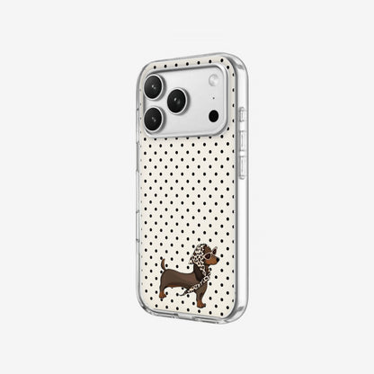 Doxie - Clear Silicone angled