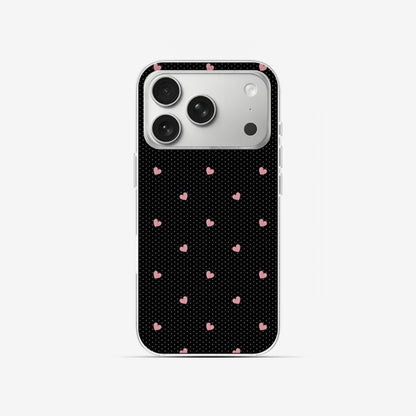 Midnight Hearts - Clear Silicone