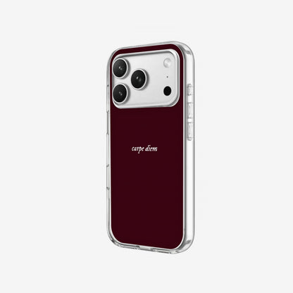 Carpe Diem - Clear Silicone angled