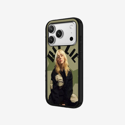 Camo Girl - Black Silicone angled