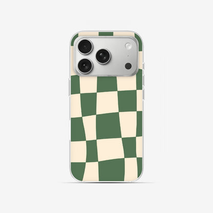 Forest Check - Clear Silicone