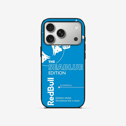 Sea Blue - Black Silicone