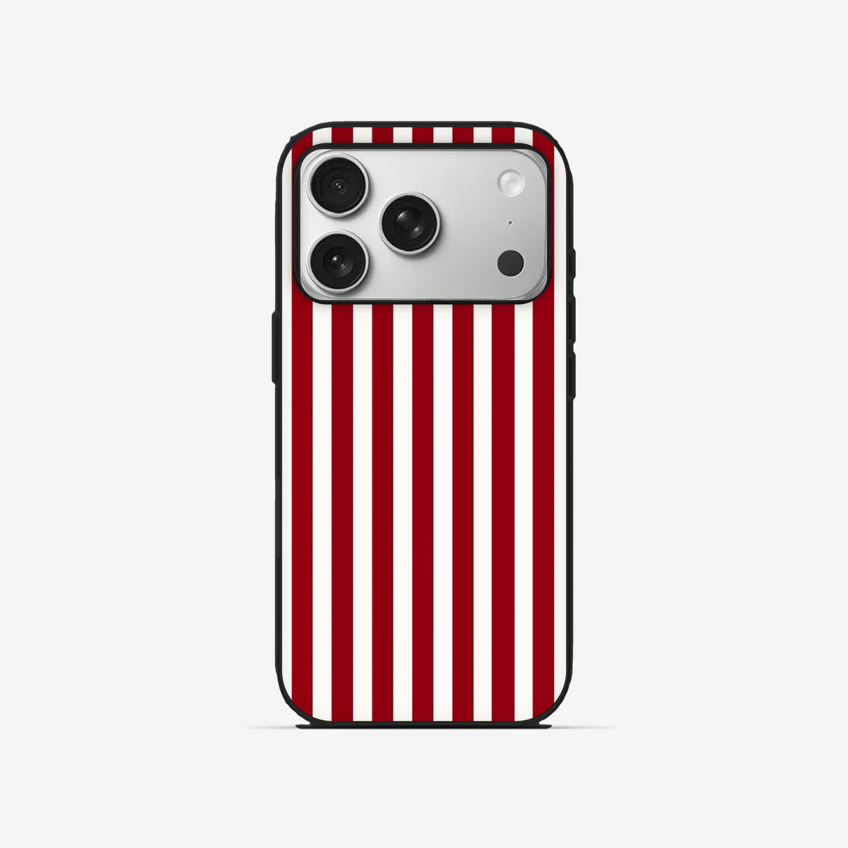 Ruby Stripe - Black Silicone