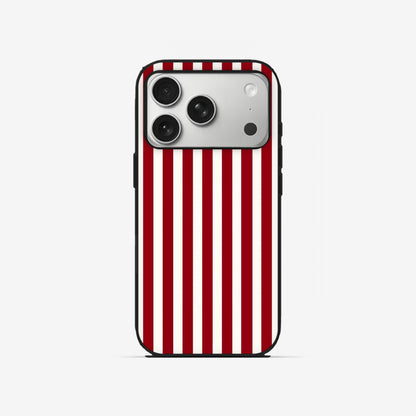 Ruby Stripe - Black Silicone