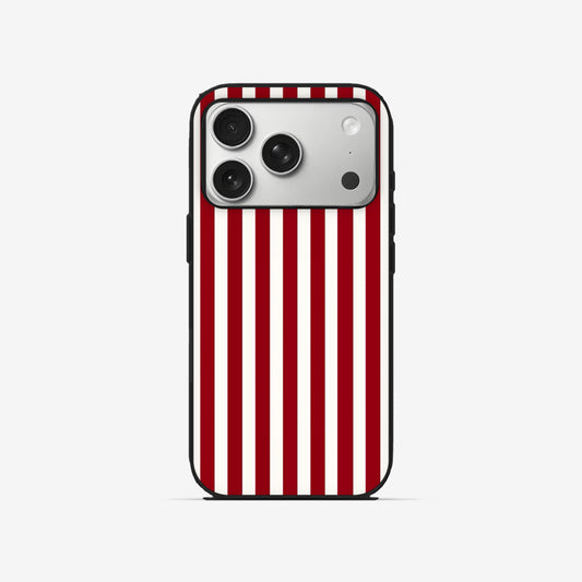 Ruby Stripe - Black Silicone