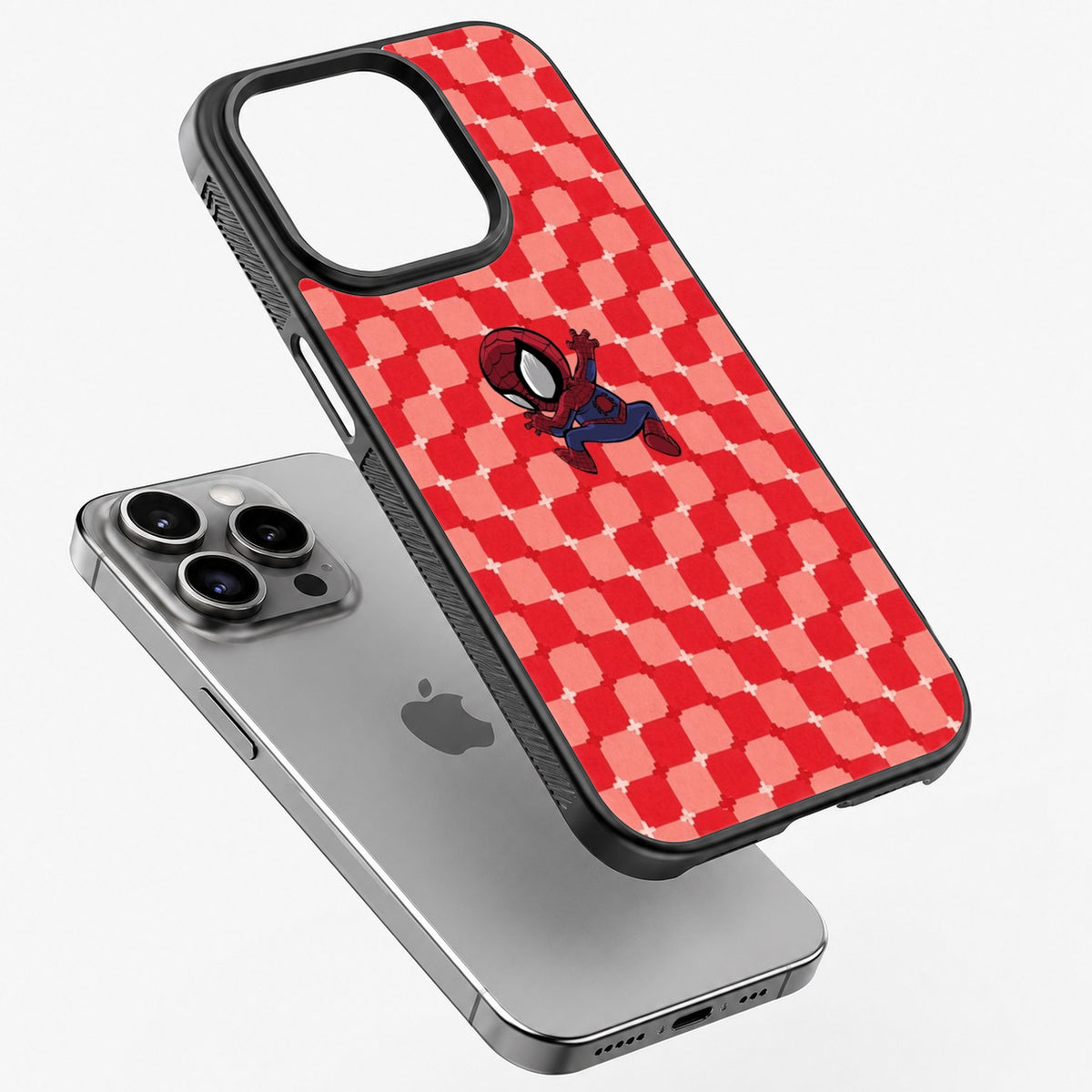 Red Ripple - Bumper Glass Case
