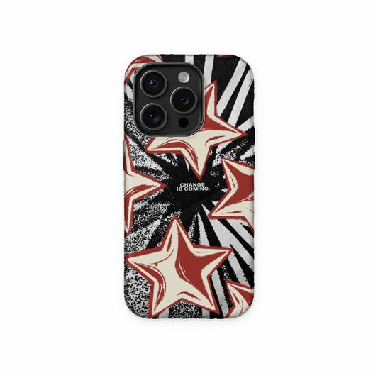 Retro Starburst Phone Case front view