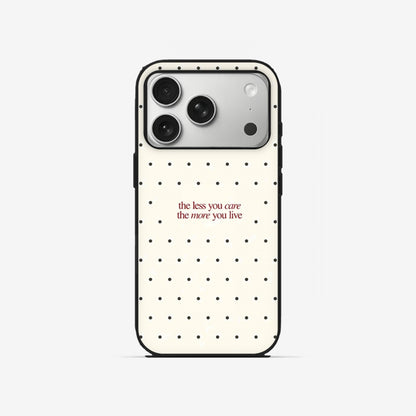 Care Less - Black Silicone