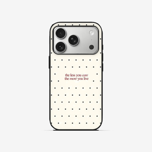 Care Less - Black Silicone