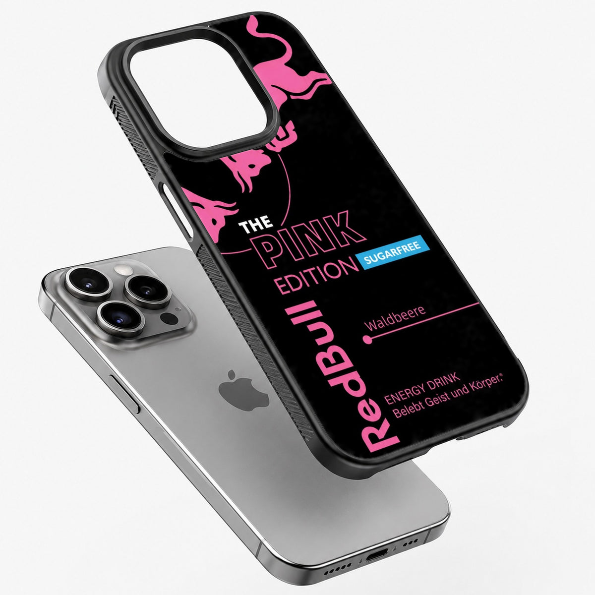 Pink Edition - Bumper Glass Case