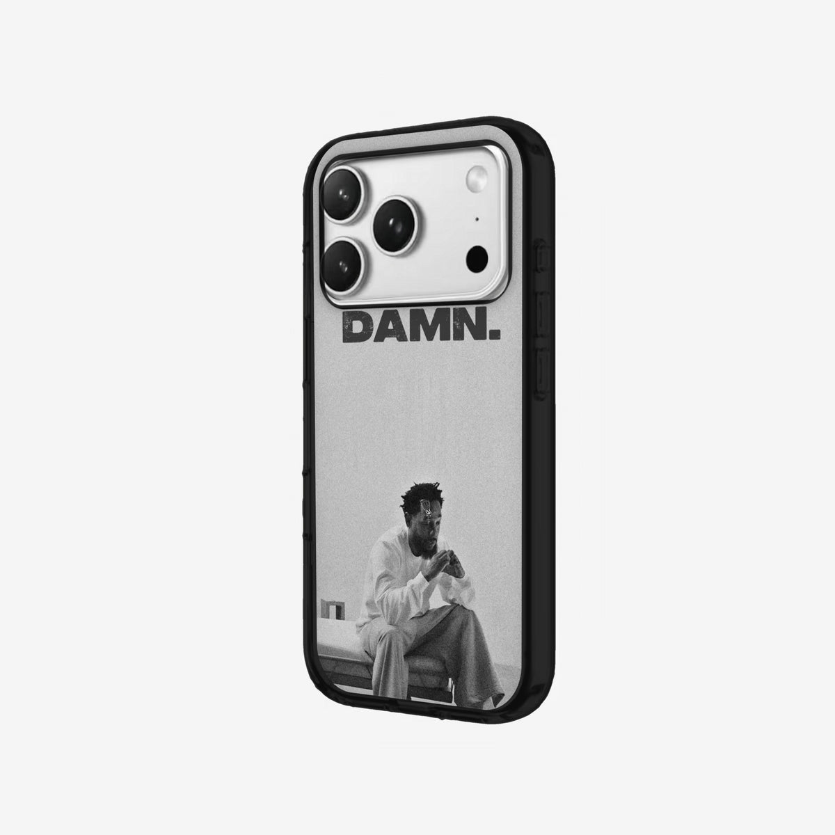Grey Mood - Black Silicone angled
