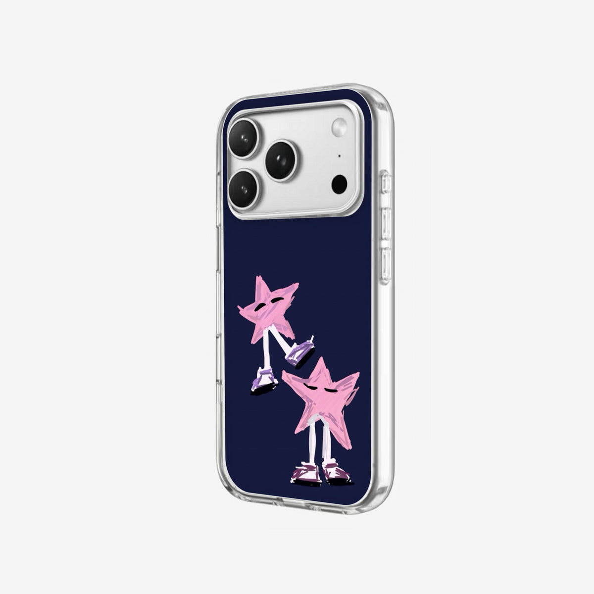 Star Walkers - Clear Silicone angled